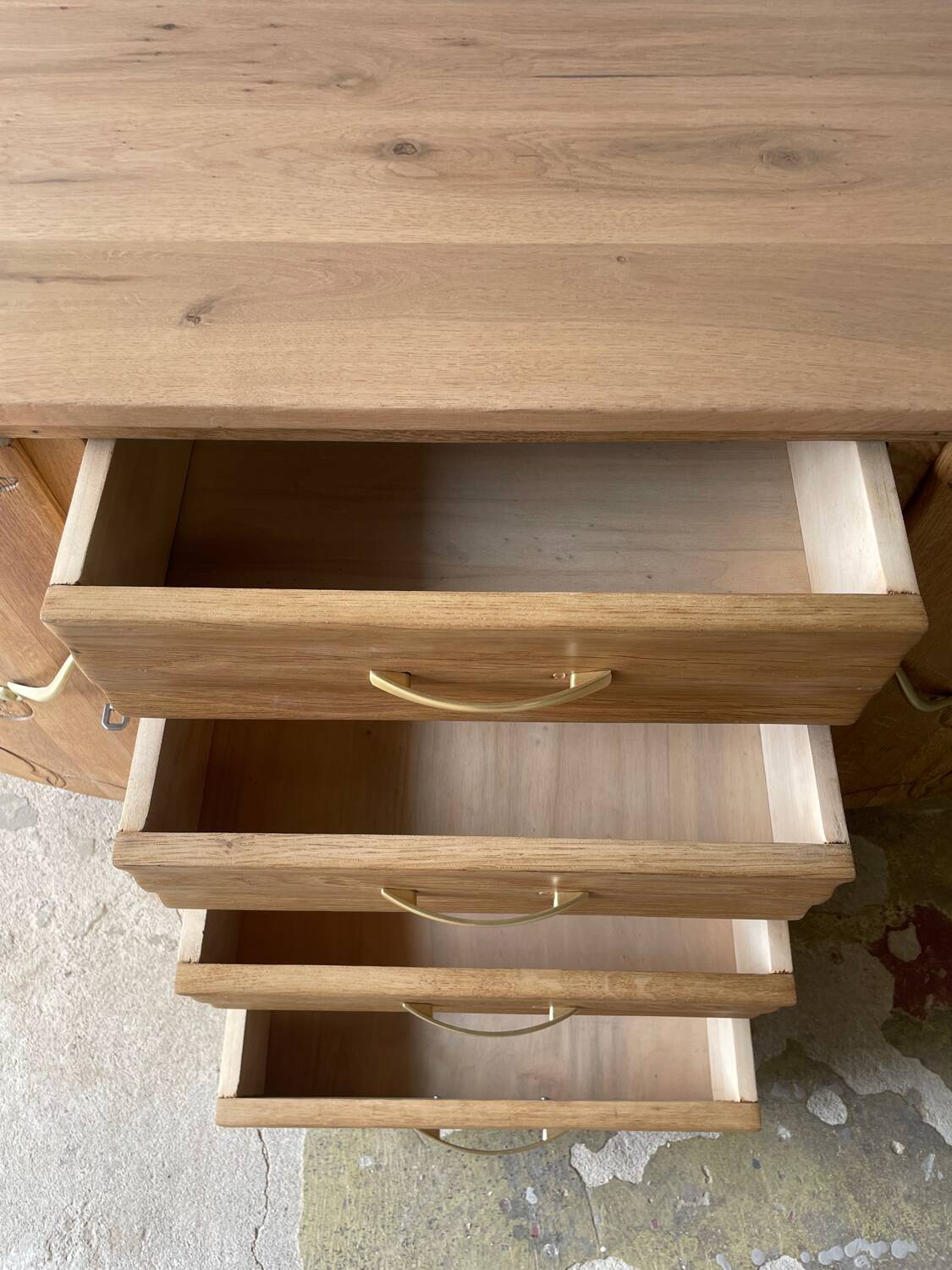 Vintage chest of drawers, 1930s, renovated