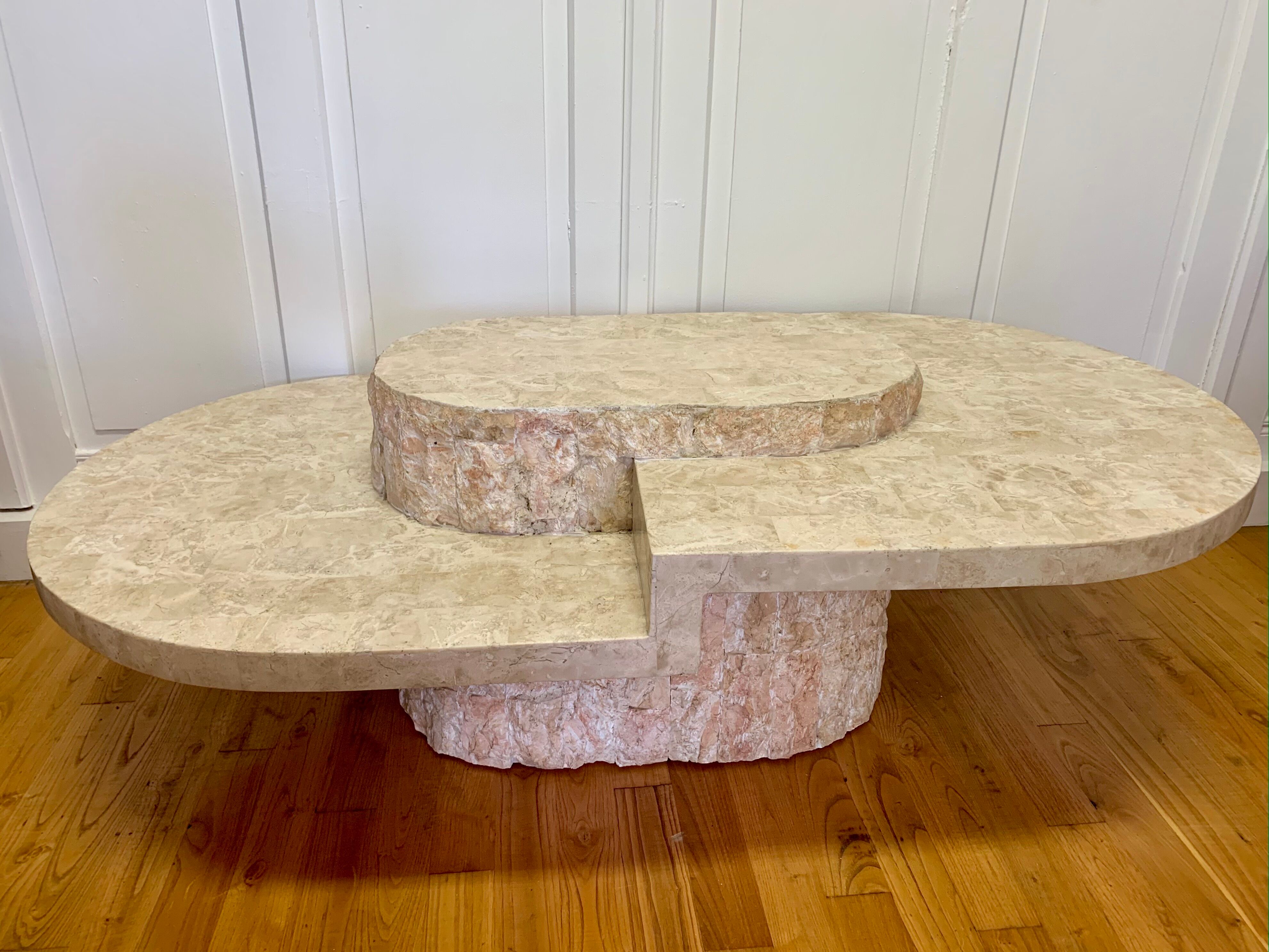Table basse travertin Magnussen Ponte