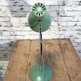 Green table lamp by Josef Hurka For Napako, 1960