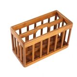 Wooden magazine holder - vintage