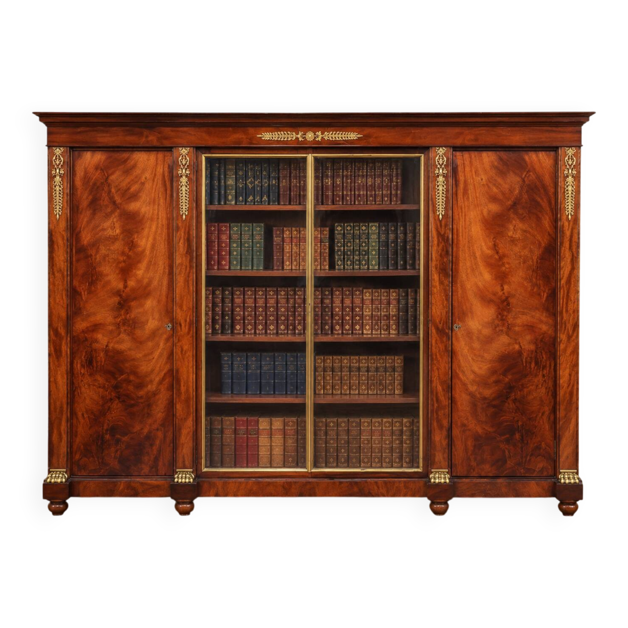 mahogany library – Empire style