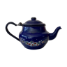 Vintage teapot 1950 in enamelled sheet metal