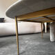 Carrara marble coffee table
