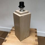 Vintage travertine lamp