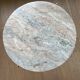 Round marble side table – Golden base – Elegant design