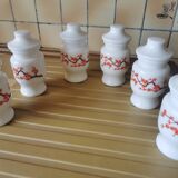 6 pots salle de bain