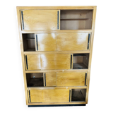 Ancien Meuble de Métier (Portes Coulissantes)