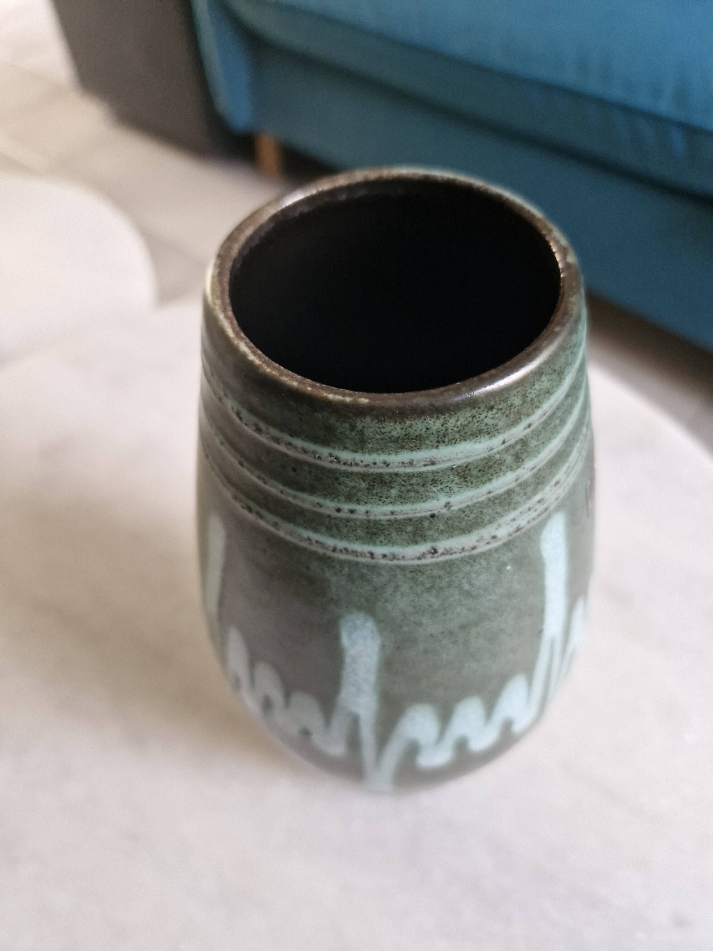 Vase vintage en céramique Scheurich - West Germany