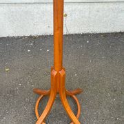 Coat rack – Vintage – Storage – Curved brown wooden parrot