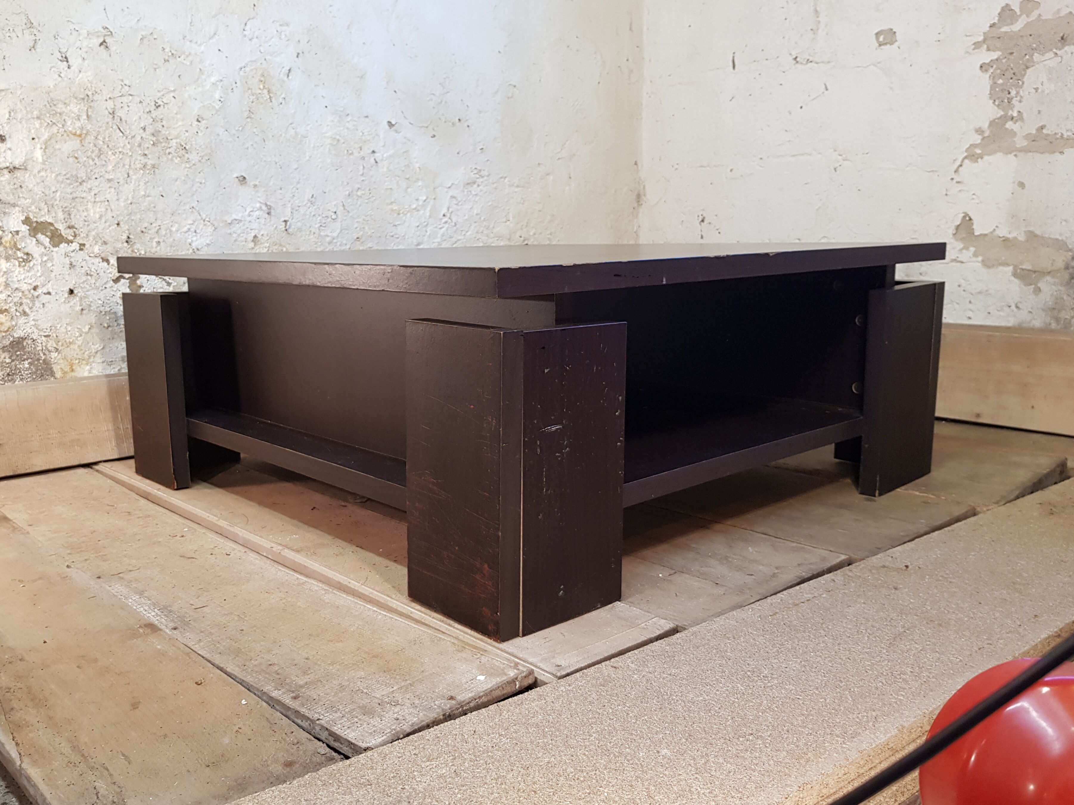 Black coffee table 1980