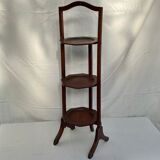 Vintage wooden shelf point table