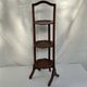 Vintage wooden shelf point table