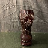Soliflore colored crystal vase