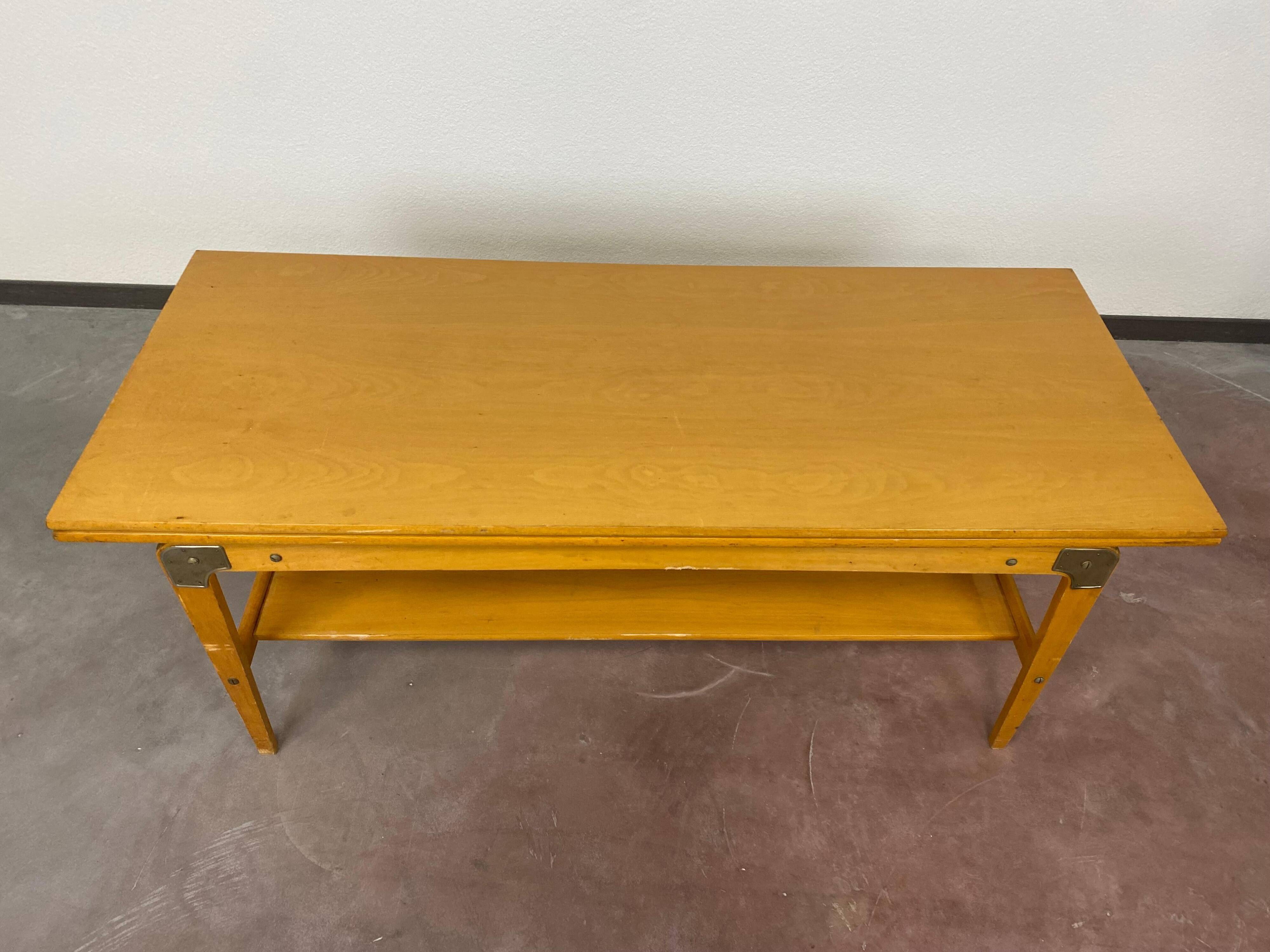 Vintage adjustable conference table
