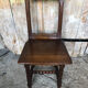 Ancienne chaise Lorraine bois brut vintage #a234