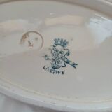 Longwy iron earth dinnerware set