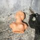 Buste femme en terre cuite