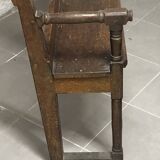 Banc en chêne du 19 e siècle
