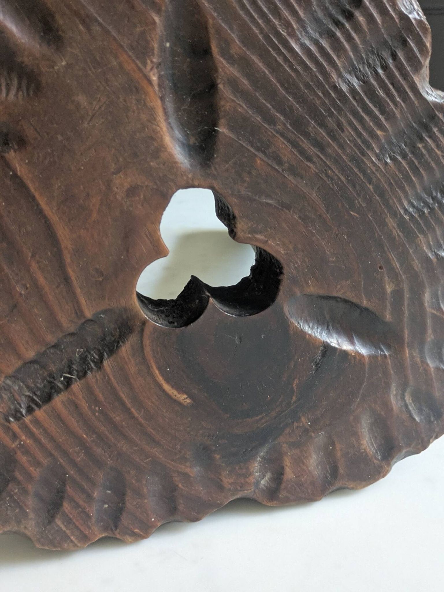 Brutalist tripod stool