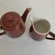 Teapot and milk jar from Bistrot Villeroy Bosh