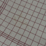 Vintage shallow plate with towel pattern Gien