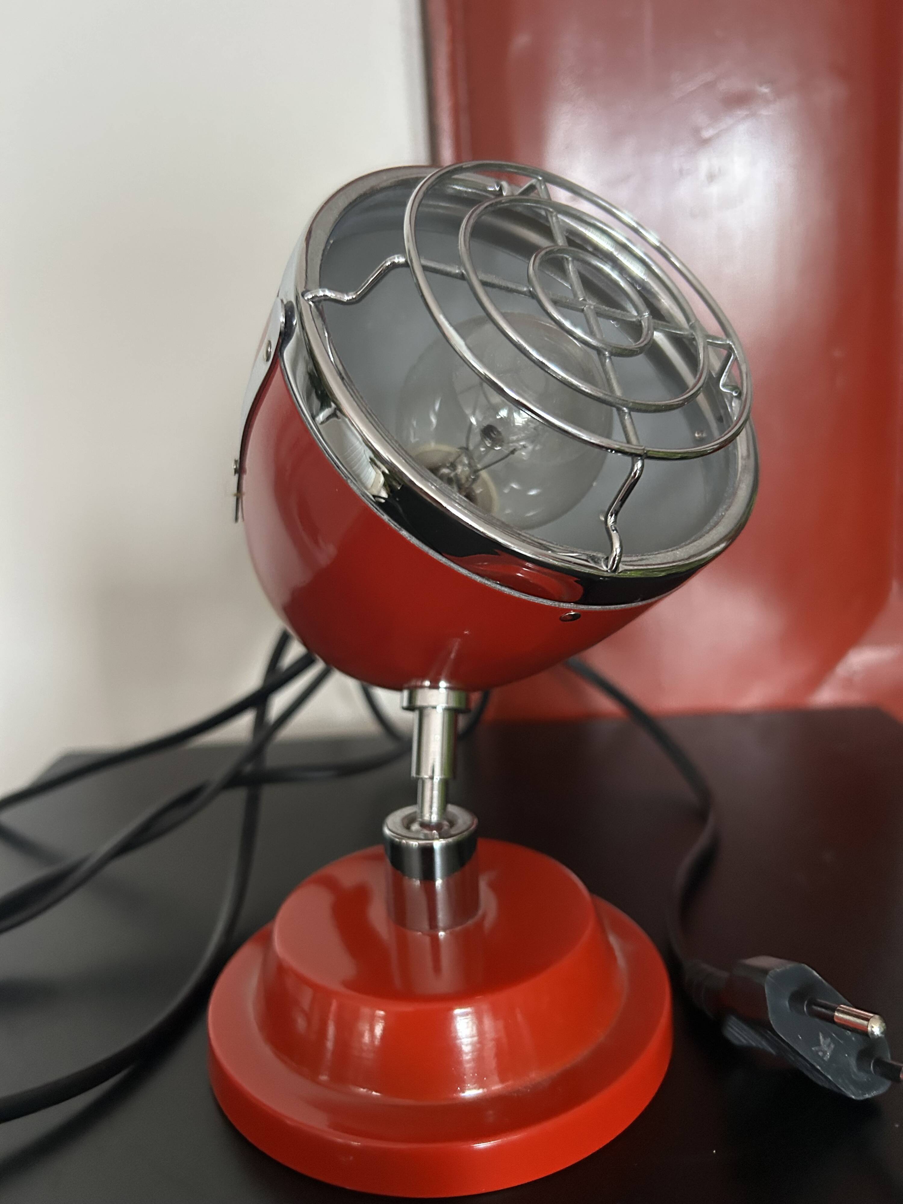 Car headlight style lamp or eyeball, brand of the deck chair,