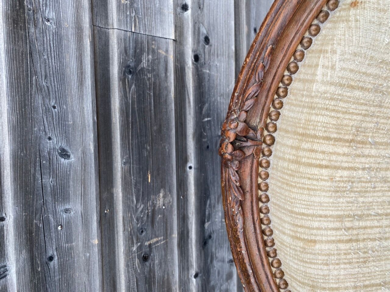 N.T Porrot Pair Of Armchairs In Natural Wood Of Louis XV xviii period Eme Century