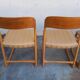 Baumann sleigh chairs, set of 8