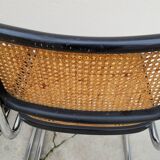 Set of 4 Marcel Breuer cesca black b32 chairs