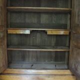 Antique solid oak wardrobe