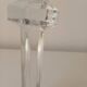 Bougeoir en verre