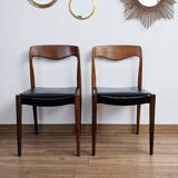 Set of 4 Scandinavian chairs