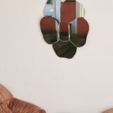 Removable wall mirror, circa 1970 68x76cm