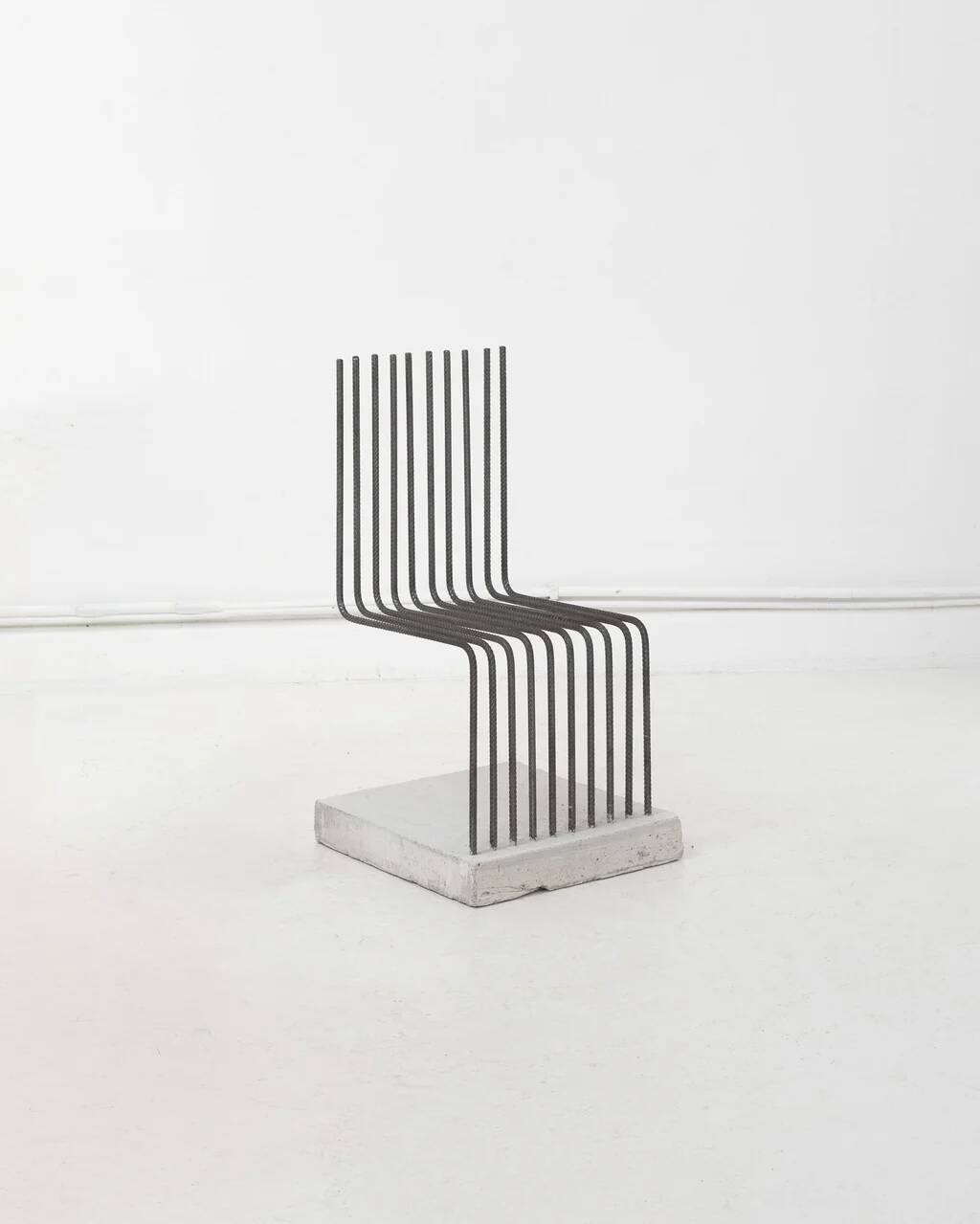 Postmodern 'Solid Chairs' attributed to Heinz Landes, Germany, 1986.