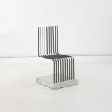 Postmodern 'Solid Chairs' attributed to Heinz Landes, Germany, 1986.