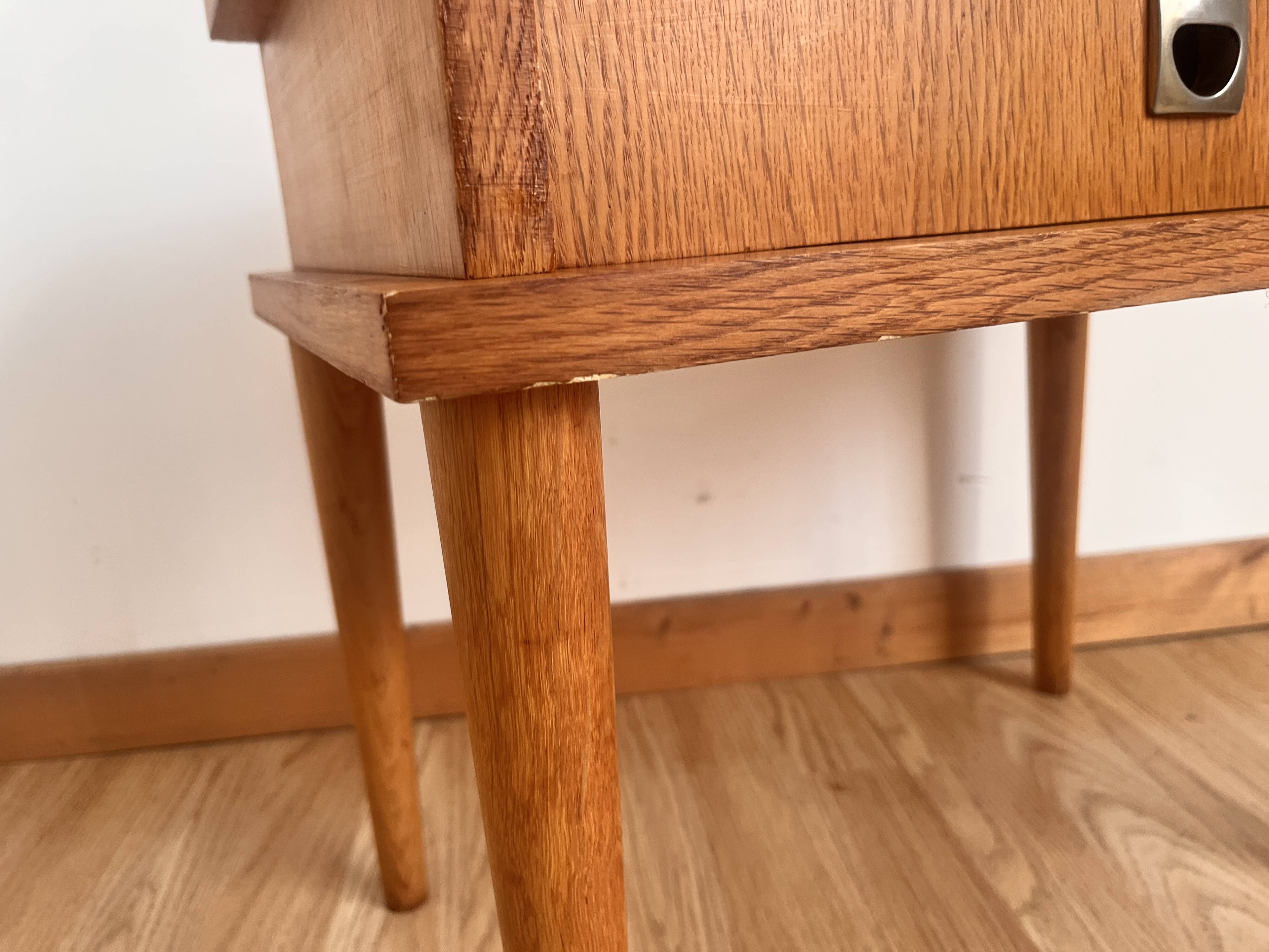 Vintage bedside table