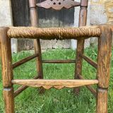 Brutalist mulched chair