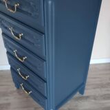 Restored 5-drawer chest of drawers
