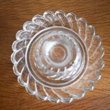 Glass candlestick