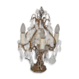 Bronze girandole with tassels