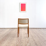 Chaise de salle à manger modèle 80 par Niels O. Møller en teck