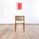 Chaise de salle à manger modèle 80 par Niels O. Møller en teck