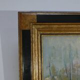 Oil on canvas “Concarneau”, signed S. Blaszczyk – 1991