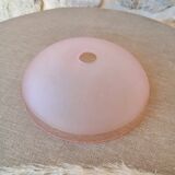 Antique glass lampshade