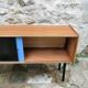 Side board with sliding doors