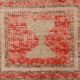 Tapis de course vintage turc rouge Rose 3x10, 80x309Cm SK 20304