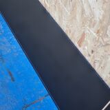 Scandinavian brass and teak shelf