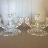 Pair of candle holders