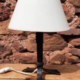 Forged foot lamp