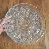 Vintage glass appetizer dish